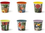 Excelsa Set Con 6 Bicchieri Da Caffè Tropical Chic Porzellan 9 Cl Bunt