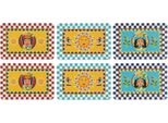 Excelsa Set Di 6 Tovagliette Sicilian Rhapsody In Plastica 43X0,1X28,5 Cm Colorato