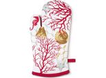 Guanto Da Forno Excelsa Cotone Corallo 32X2X18 Cm Colorato