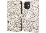 Cover Per Iphone 12 Pro/ Iphone 12 - Pelle Finta - Custodia Flip Flap Imoshion - Multicolore