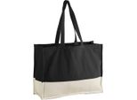 Westford Mill - Borsa "Earthaware"", Contrasto PC7608 (Taglia Unica) (Nero/Naturale)"