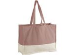 Westford Mill - Borsa "Earthaware"", Contrasto PC7608 (Taglia Unica) (Rosa/Naturale)"