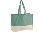 Westford Mill - Borsa "Earthaware"", Contrasto PC7608 (Taglia Unica) (Verde Salvia/Naturale)"