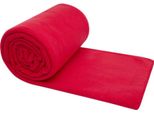 Coperta Da Picnic "Huggy"", In Pile, A Scacchi PF4676 (Taglia Unica) (Rosso)"