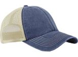 Beechfield - Cappello Trucker 6 Segmenti PC7674 (Taglia Unica) (Denim/Colore Pietra)