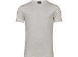 T-Shirt Interlock Da Uomo Tee Jays PC4094 (Xl) (Grigio Cemento)