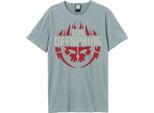 Amplified - Maglietta "Skull Logo"" Per Uomo/Donna Unisex GD2230 (Xs) (Blu Scuro)"