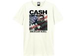 Amplified - Maglietta "American Rebel"" Per Uomo/Donna Unisex GD2239 (Xl) (Bianco Sporco)"