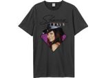 Amplified - Maglietta "Face"" Per Uomo/Donna Unisex GD2250 (S) (Charcoal)"