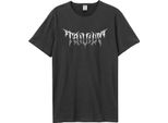 Amplified - Maglietta Logo Per Uomo/Ladies Unisex GD2293 (S) (Charcoal)