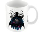 Batman - Tazza Da Caffè "Arkham"" PM11502 (Taglia Unica) (Bianco/Nero/Rosa)"