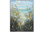Diane Demirci - Leinwanddruck "Al Breeze I"" PM11484 (80 Cm X 60 Cm) (Blau/Gelb)"