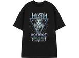 Monster High - Maglietta Da Donna A Maniche Corte NS8555 (Xl) (Nero)