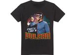 Star Trek - Maglietta "Party Like A Vulcan"" Da Uomo TV5434 (5XL) (Nero)"