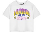 Barbie - Maglietta A Maniche Corte "California Dream"" Da Donna NS8581 (Xl) (Bianco)"