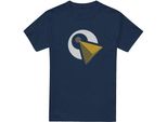 Star Trek: Discovery - Maglietta "Vulcan"" Da Uomo TV5532 (5XL) (Blu Navy)"