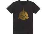 Star Trek: Discovery - Maglietta "Triquentra"" Da Uomo TV5537 (3XL) (Nero)"