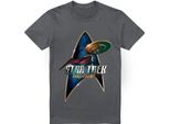 Star Trek: Discovery - Maglietta Da Uomo TV5538 (M) (Charcoal)