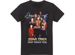 Star Trek - Maglietta "DS9"" Da Uomo TV5540 (Xxl) (Nero)"