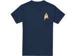 Star Trek: Discovery - Maglietta "Operations"" Da Uomo TV5606 (Xxl) (Blu Navy)"