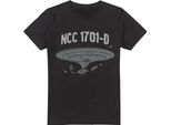 Star Trek - Maglietta "The Next Generation"" Da Uomo TV5643 (3XL) (Nero)"
