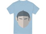 Star Trek - Maglietta "Vulcan"" Da Uomo TV5654 (Xl) (Azzurro)"