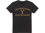 Yellowstone - Maglietta Da Uomo TV5677 (3XL) (Nero)