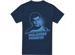 Star Trek - Maglietta "Vulcan Mind"" Da Uomo TV5724 (Xl) (Blu Navy)"