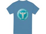 Star Trek - Maglietta "Medical"" Da Uomo TV5921 (Xxl) (Blu Carolina)"