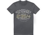 Star Trek - Maglietta "Graduation"" Da Uomo TV5915 (L) (Charcoal)"