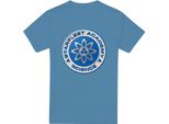 Star Trek - Maglietta "Science"" Da Uomo TV5918 (Xxl) (Blu Carolina)"