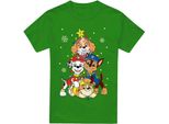 Paw Patrol - Maglietta Da Uomo TV6418 (L) (Verde Irlandese)