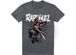 Teenage Mutant Ninja Turtles - Maglietta Da Uomo TV6534 (Xl) (Charcoal)