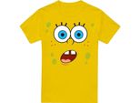 Spongebob Squarepants - Maglietta "Surprise"" Da Uomo TV6528 (M) (Giallo)"