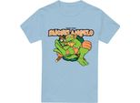 Teenage Mutant Ninja Turtles - Maglietta "Party Dude"" Da Uomo TV6559 (3XL) (Azzurro)"