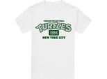 Teenage Mutant Ninja Turtles - Maglietta "Est 1984 Nyc"" Per Uomo TV6566 (L) (Bianco)"