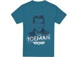 Top Gun - Maglietta "Iceman"" Da Uomo TV6890 (3XL) (Ardesia)"