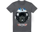 Top Gun - Maglietta "Iceman"" Da Uomo TV6956 (M) (Charcoal)"