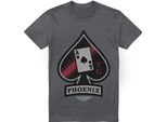 Top Gun: Maverick - Maglietta "Phoenix Call Sign"" Da Uomo TV7057 (S) (Charcoal)"