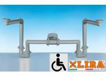 Sifone Per Lavabo Doppio Spazio Bagno, Grigio Lira