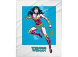 Coperta Dc Wonder Woman Blu 130X170 Cm