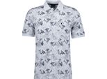 Polo Ragman Con Stampa Allover