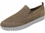 Scarpe Slip-On Da Donna La Strada In Oro, Numero 42