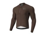 Rockbros Road-To-Sky Maglia Ciclismo Manica Lunga Mtb/Bici Da Strada Eu Taglie Marrone Scuro M