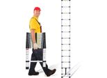 Bettizia Scala Telescopica Professionale 3,8M In Alluminio Portata 150Kg Scala Multiuso Piedini In Gomma Antiscivolo