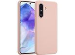 Samsung Galaxy A36/Samsung Galaxy A56 Cover - Silicone - Custodia Morbida Accezz/Copertura Posteriore - Rosa