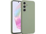 Samsung Galaxy A35 Cover - Silicone - Custodia/Copertura Morbida Accezz - Verde