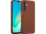 Samsung Galaxy A16/Samsung Galaxy A16 Cover - Silicone - Custodia Morbida Accezz/Copertura Posteriore - Marrone