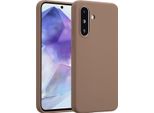 Samsung Galaxy A56/Samsung Galaxy A36 Sleeve - Silicone - Custodia Morbida Accezz/Copertura Posteriore - Marrone Chiaro