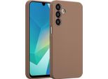 Samsung Galaxy A16/Samsung Galaxy A16 Sleeve - Silicone - Custodia Morbida Accezz/Copertura Posteriore - Marrone Chiaro